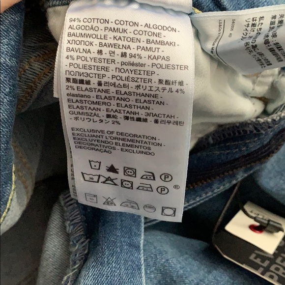 🤍 SOLD 🤍 NWT LEVIS HIGH RISE SKINNY - Picture 6 of 6